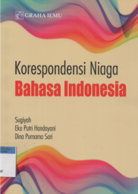 Image of Korespondensi niaga bahasa indonesia