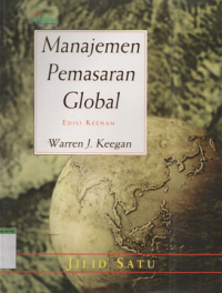 Image of Manajemen pemasaran global jilid satu