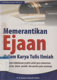 Image of memerantikan ejaan dalam karya tulis ilmiah