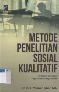 Image of METODE PENELITIAN SOSIAL KUALITATIF