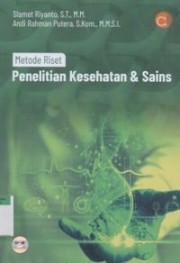 Image of Metode riset penelitian kesehatan & sains