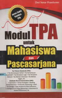 Image of modul TPA untuk mahasiswa dan pascasarjana