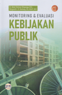 Image of Monitoring & evaluasi kebijakan publik