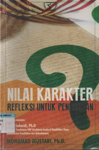 Image of NILAI KARAKTER : REFLEKSI UNTUK PENDIDIKAN