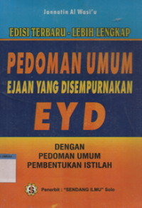 Image of Pedoman Umum Ejaan Yang Disempurnakan EYD