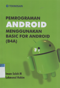 Image of Pemrograman android menggunakan basic android (B4A)
