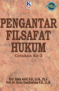 Image of Pengantar filsafat hukum cetakan ke 2