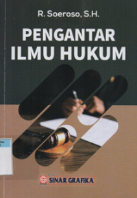 Image of Pengantar ilmu hukum