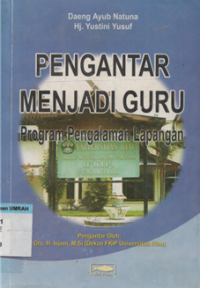 Image of PENGANTAR MENJADI GURU