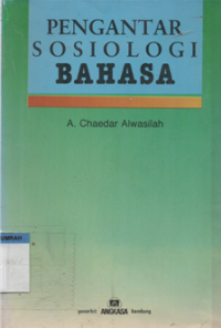 Image of Pengantar sosiologi bahasa