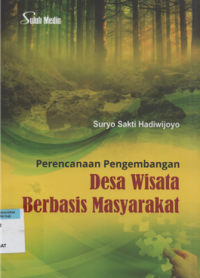 Image of Perancanaan pengembangan desa wisata berbasis masyarakat