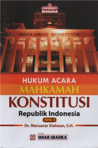 Image of Hukum acara mahkamah konstitusi