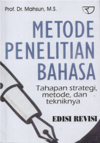 Image of Metode penelitian bahasa