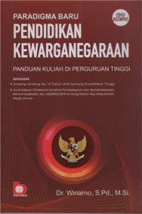 Image of Paradigma Baru Pendidikan Kewarganegaraan : Panduan Kuliah di Perguruan Tinggi