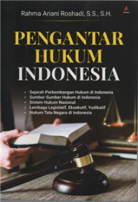 Image of Pengantar Hukum Indonesia : Mengulas Sejarah Tata Hukum, Politik Hukum dan Hukum Positif di Indonesia
