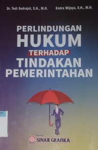 Image of Perlindungan hukum terhadap tindakan pemerintahan