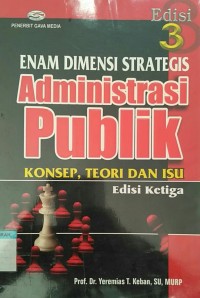 Image of Enam dimensi strategis administrasi publik