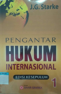 Image of Pengantar Hukum Internasional 1