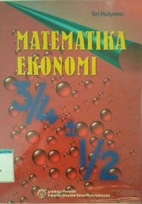 Image of MATEMATIKA EKONOMI