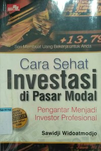 Image of Cara sehat investasi di pasar modal