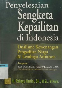 Image of Penyelesaian Sengketa Kepailitan di Indonesia