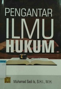 Image of Pengantar ilmu hukum