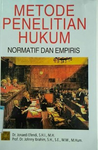 Image of Metode penelitian hukum normatif dan empiris