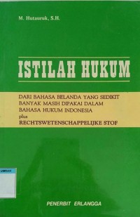 Image of istilah hukum dari bahasa belanda