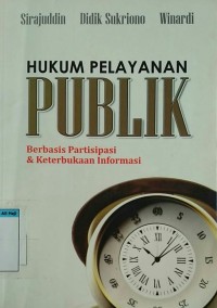 Image of HUKUM PELAYANAN PUBLIK