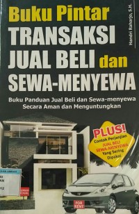 Image of buku pintar transaksi jual beli dan sewa-menyewa