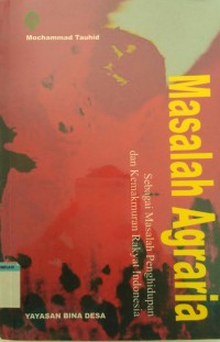 Image of MASALAH AGRARIA