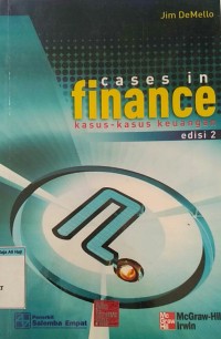 Image of CASE IN FINANCE KASUS-KASUS KEUANGAN