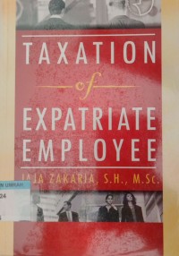 Image of TAXTION OF EPATRIATE EMPLOYEE