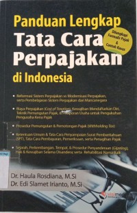 Image of Panduan lengkap tata cara perpajakan di Indonesia