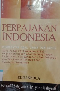 Image of PERPAJAKAN INDONESIA PENDEKATAN
