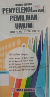 Image of UU Penyelenggaraan Pemilu