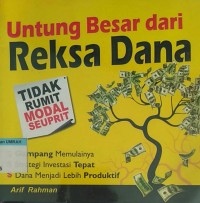 Image of Untung besar dari reksa dana