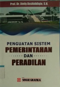 Image of Penguatan sistem pemerintahan dan peradilan