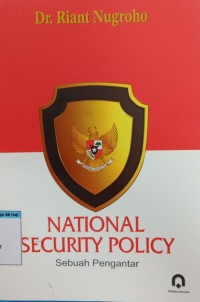 Image of NATIONAL SECURITY POLICY