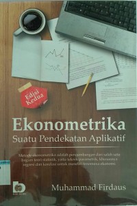 Image of EKONOMETRIKA SUATU PENDEKATAN APLIKATIF