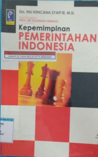Image of Kepemimpinan Pemerintahan Indonesia