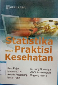 Image of Statistika untuk praktisi kesehatan