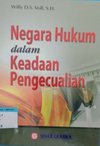 Image of Negara Hukum dalam Keadaan Pengecualian