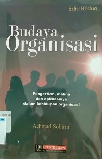 Image of BUDAYA ORGANISASI ED. KEDUA