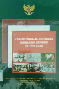 Image of Pembangunan Manusia Berbasis Gender Tahun 2006
