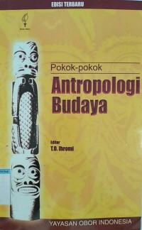 Image of Pokok-pokok antropologi budaya