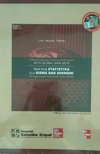 Image of Teknik-teknik statika dalam bisnis dan ekonomi menggunakan kelompok data global
