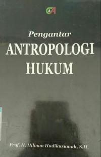 Image of PENGANTAR ANTROPOLOGI HUKUM