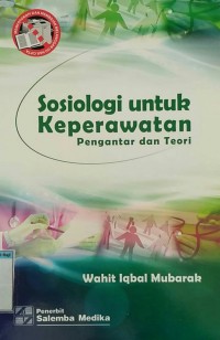 Image of Sosiologi untuk keperawatan