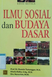 Image of Ilmu sosial dan budaya dasar ed. ketiga